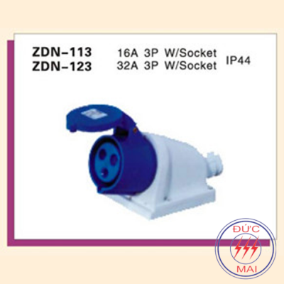  Industrial Plug & Socket ZDN113-ZDN123