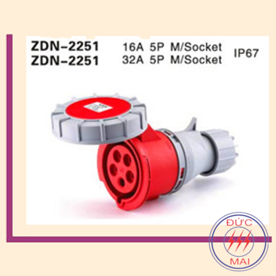  Industrial Plug & Socket ZDN2151-ZDN2251